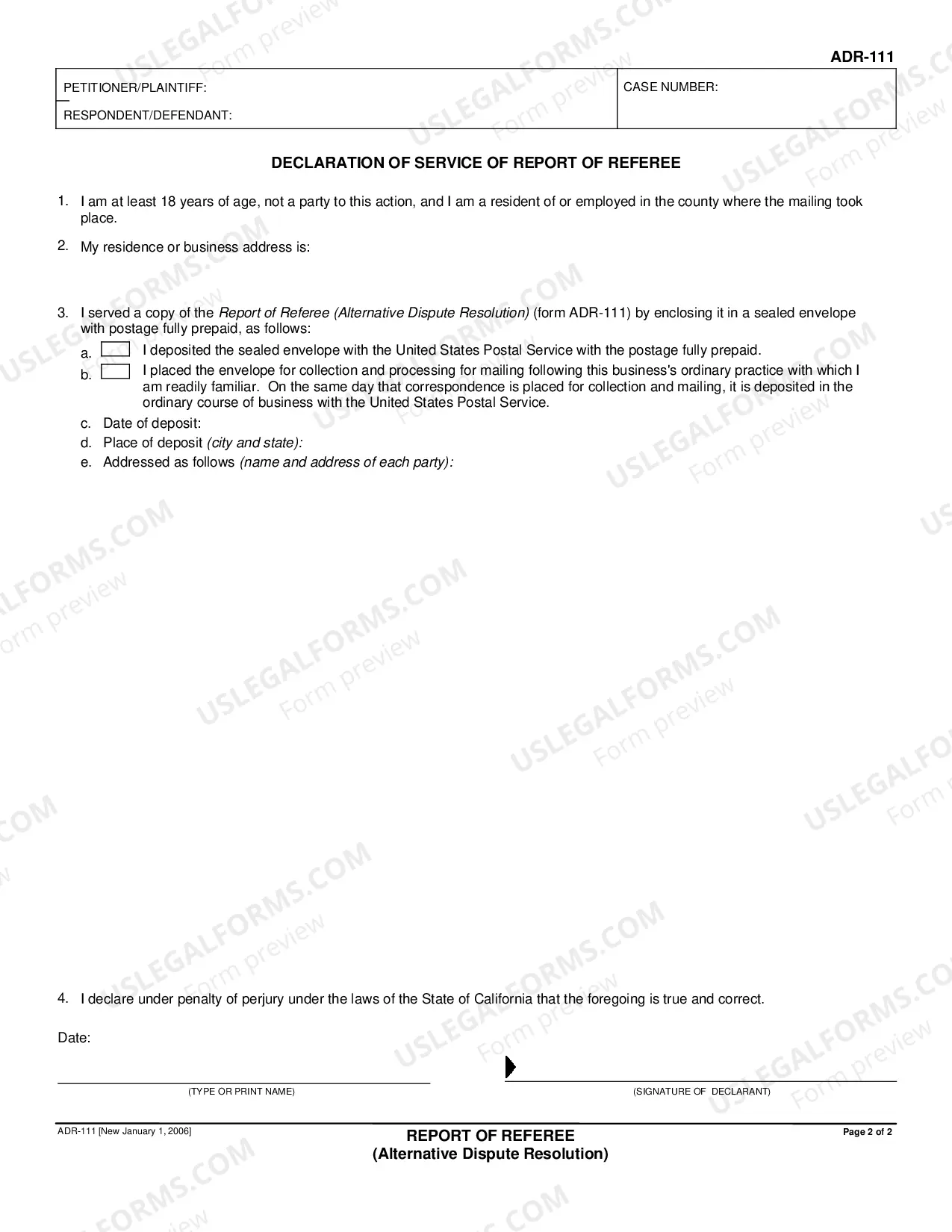 Preview Report of Referee