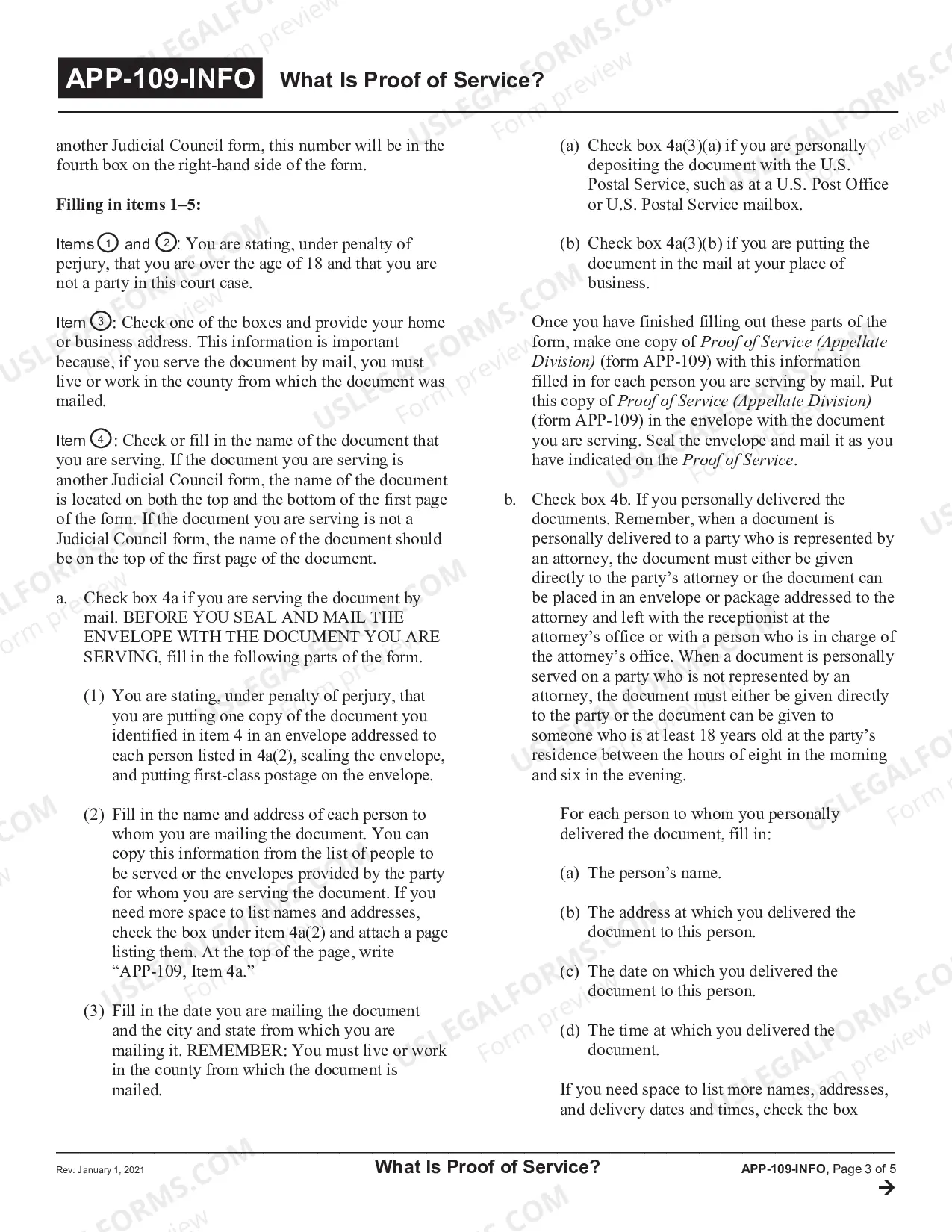 Preview What is Proof of Service