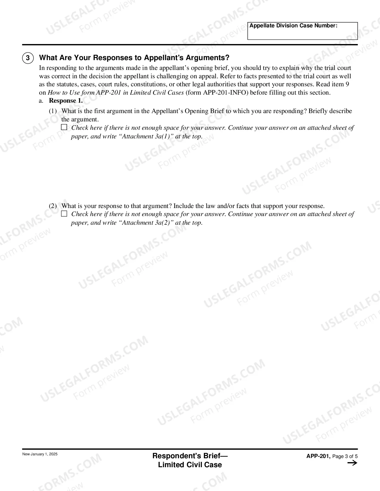 Preview Respondent's Brief Limited - Limited Civil Case