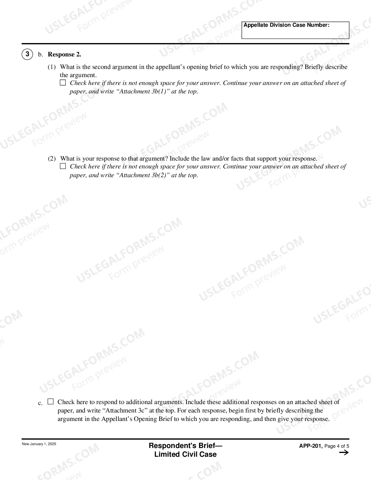 Preview Respondent's Brief Limited - Limited Civil Case