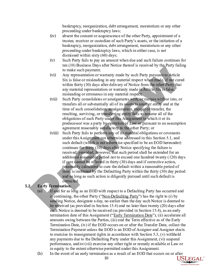 Preview Assingment and Assumption Agreement between Gas and Electic Company and Entity