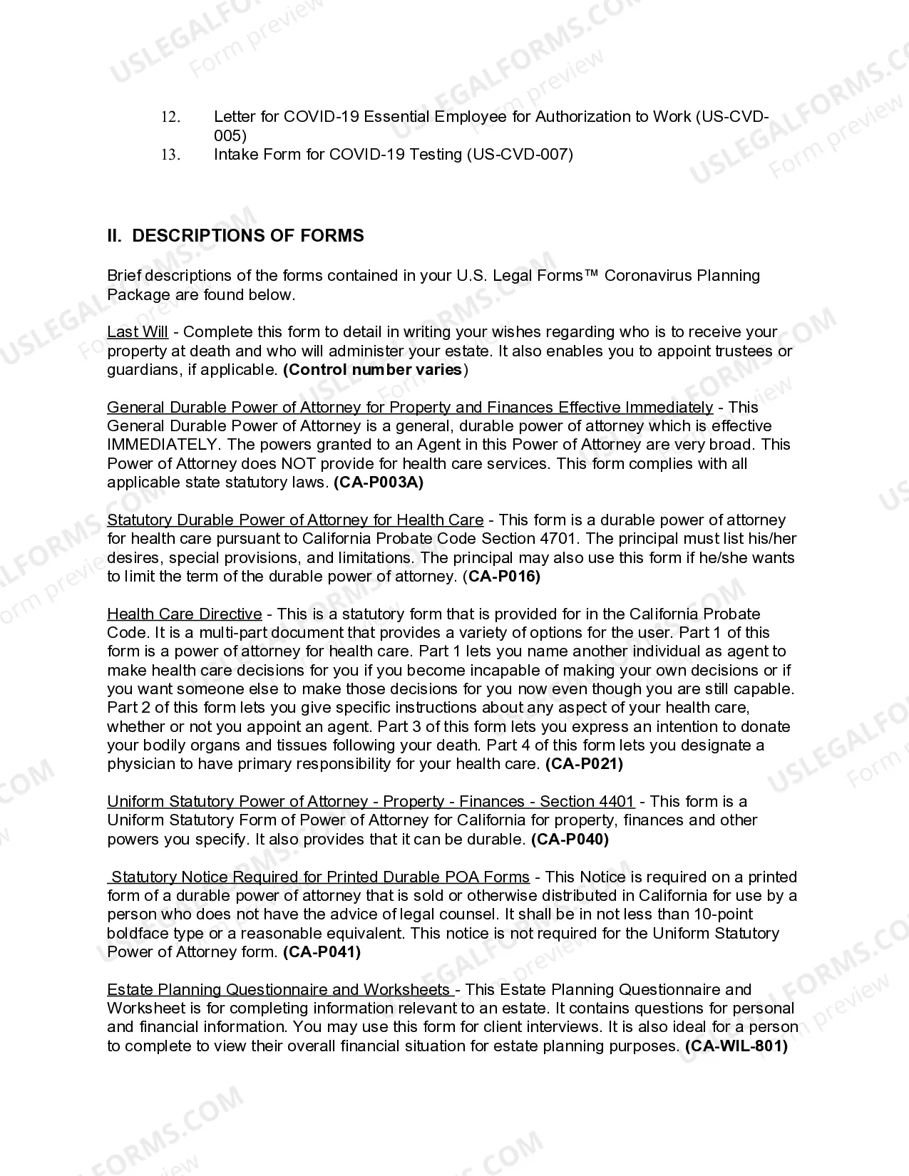 Preview California Coronavirus COVID-19 Family Planning Package