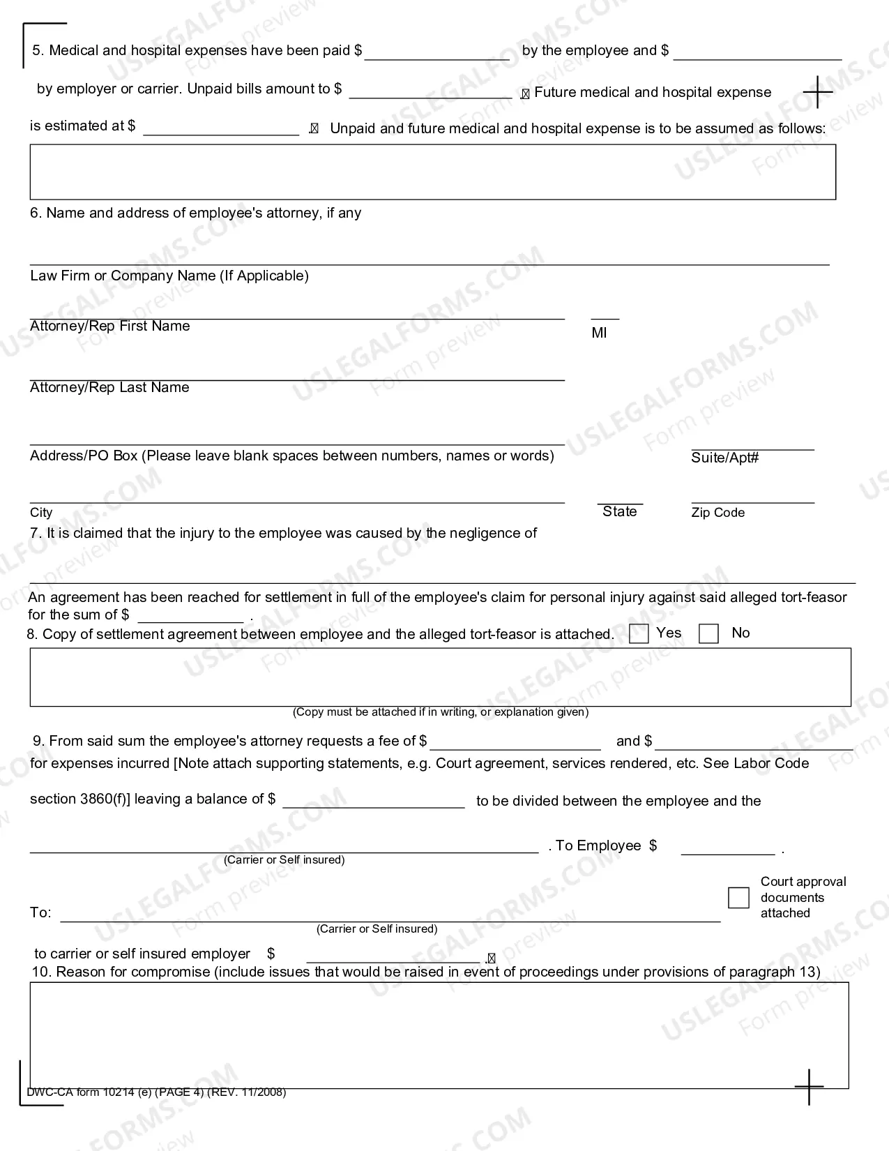 Preview Order Approving Compromise And Relase Third Party Settlement