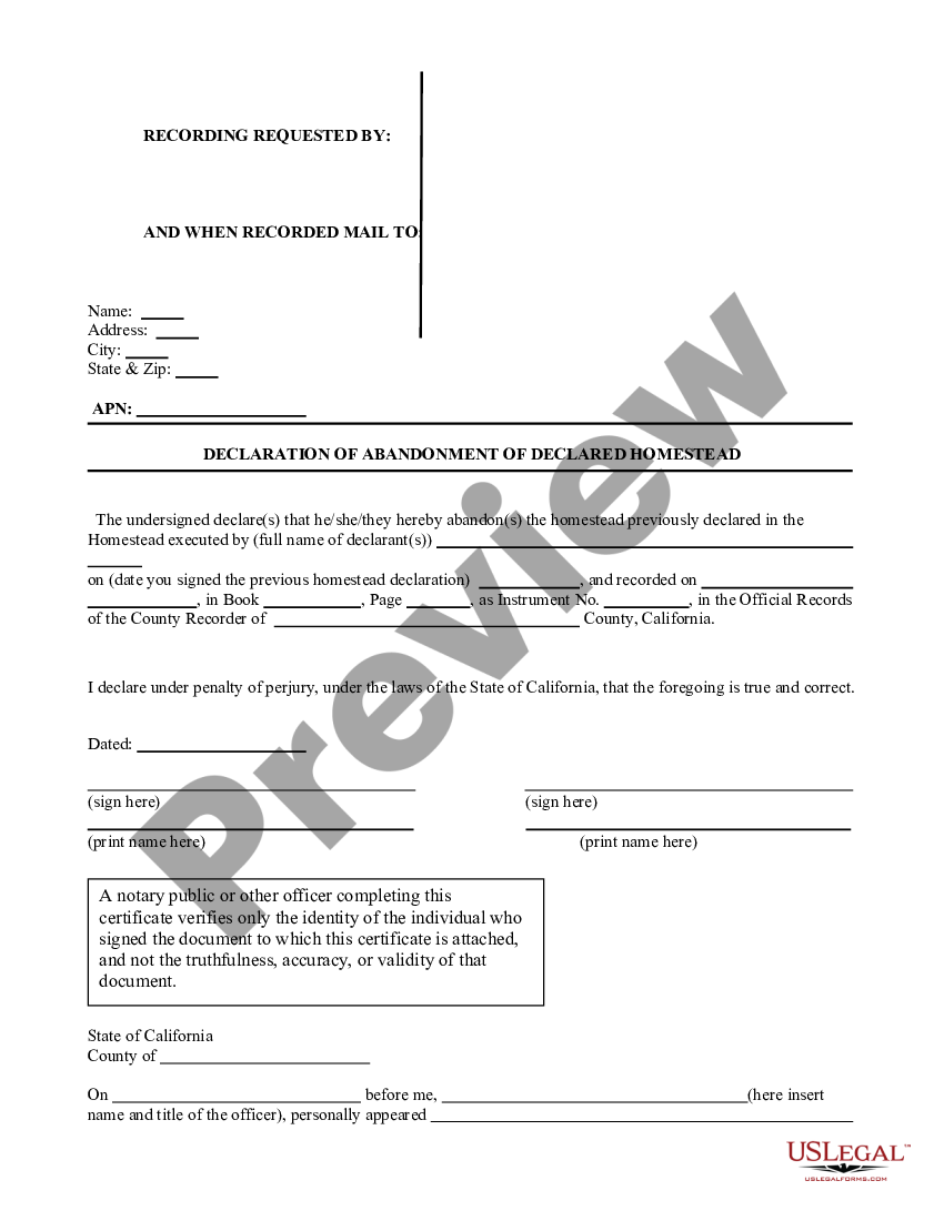 california-declaration-of-abandonment-of-homestead-declaration-declaration-us-legal-forms