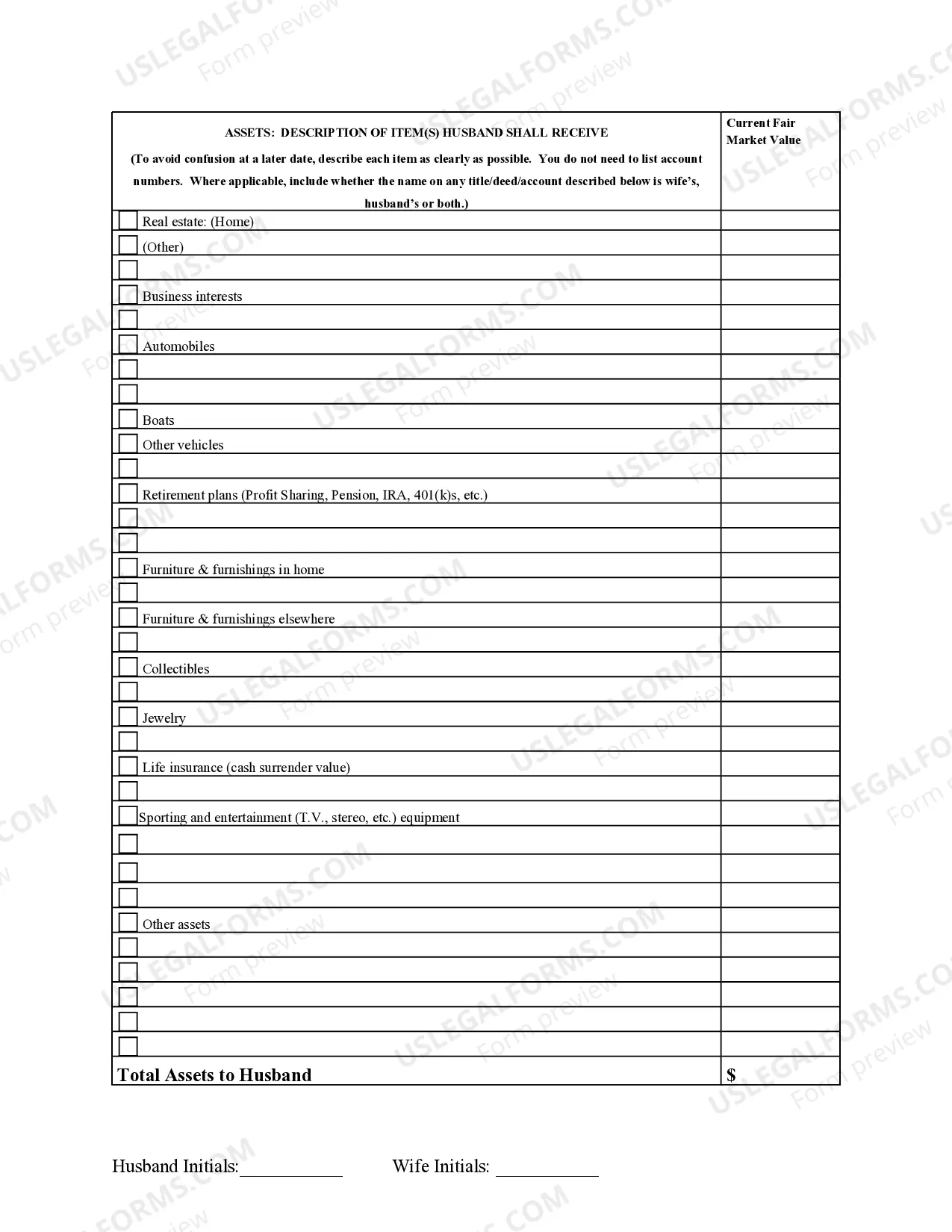 Preview Marital Legal Separation and Property Settlement Agreement Minor Children Parties May have Joint Property or Debts effective Immediately