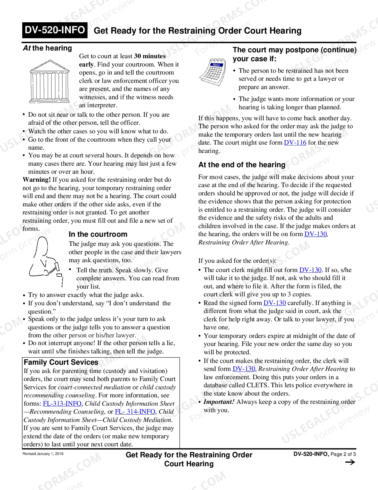 Preview Get Ready for Your Hearing - Domestic Violence Prevention