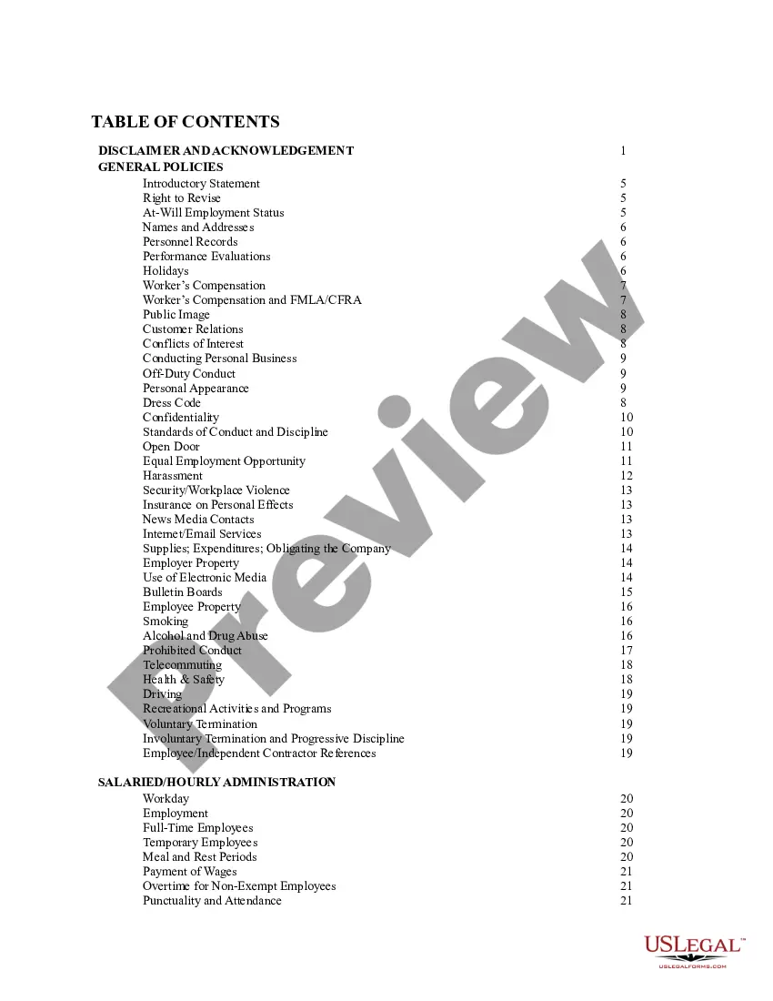 Get Disclaimer and Acknowledgment Form for both Employee and Independent Contractor Preview Disclaimer and Acknowledgment Form for both Employee and Independent Contractor