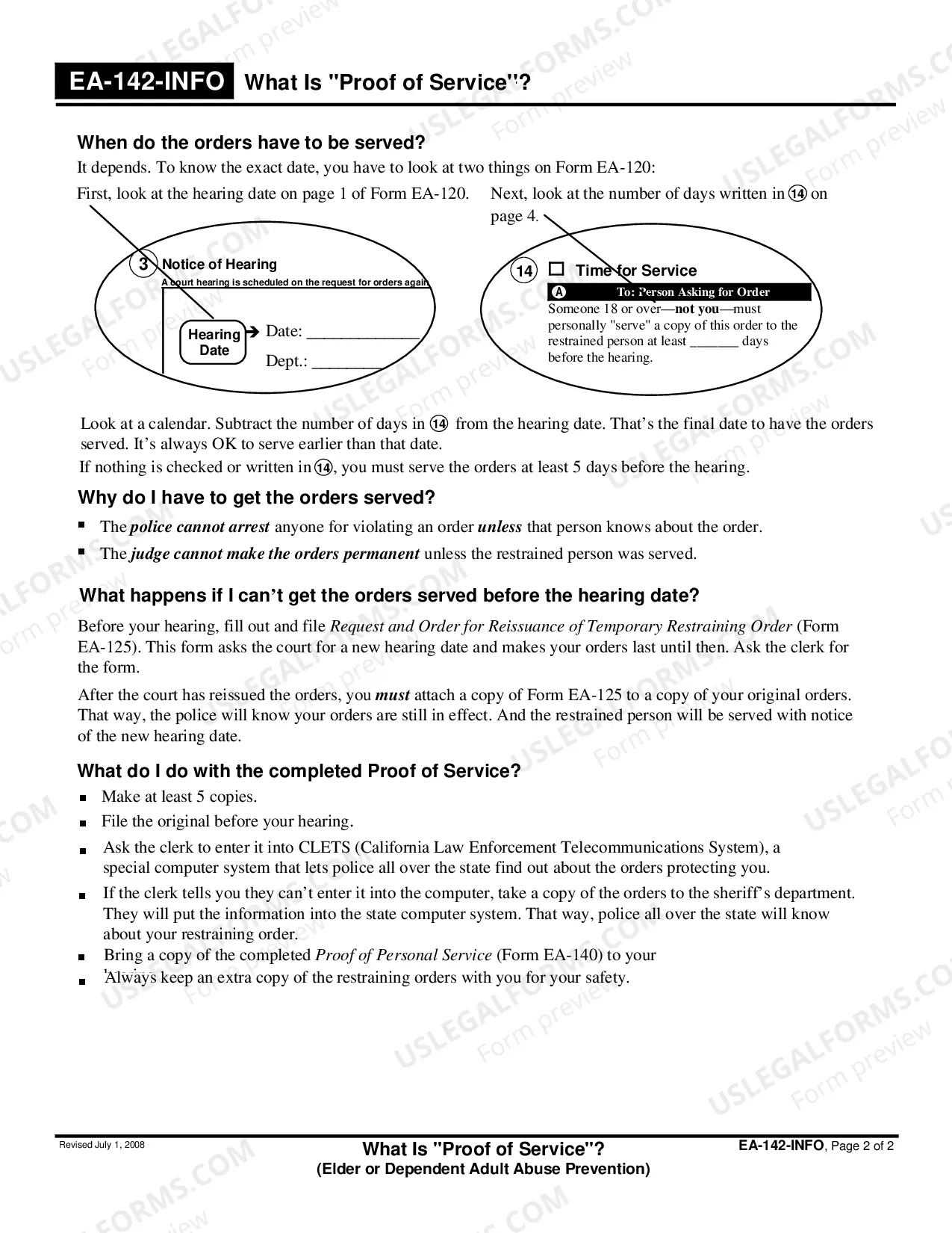 Preview What is Proof of Service - Information