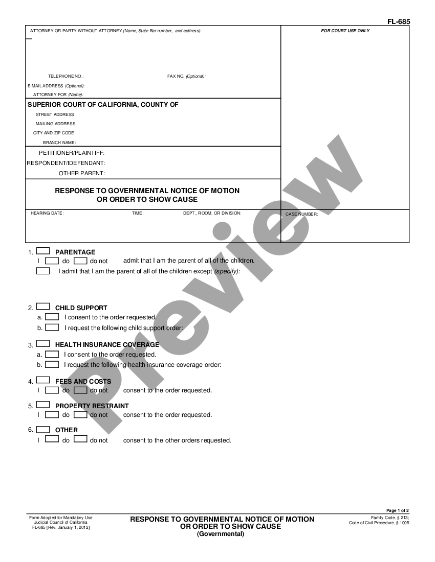 california-response-to-governmental-notice-of-motion-or-order-to-show