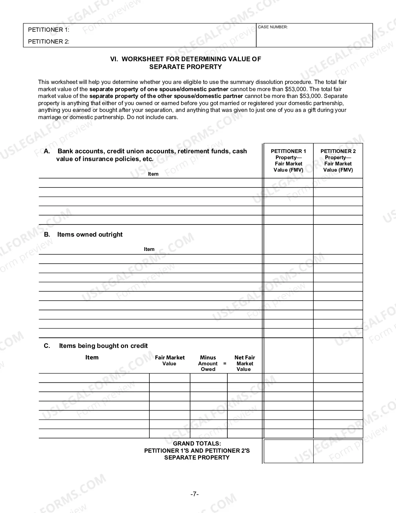 Preview Summary Dissolution Information - English