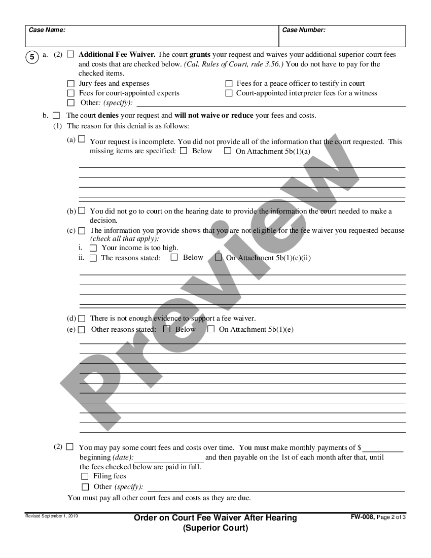 Court Fees For Filing 138 Complaint US Legal Forms