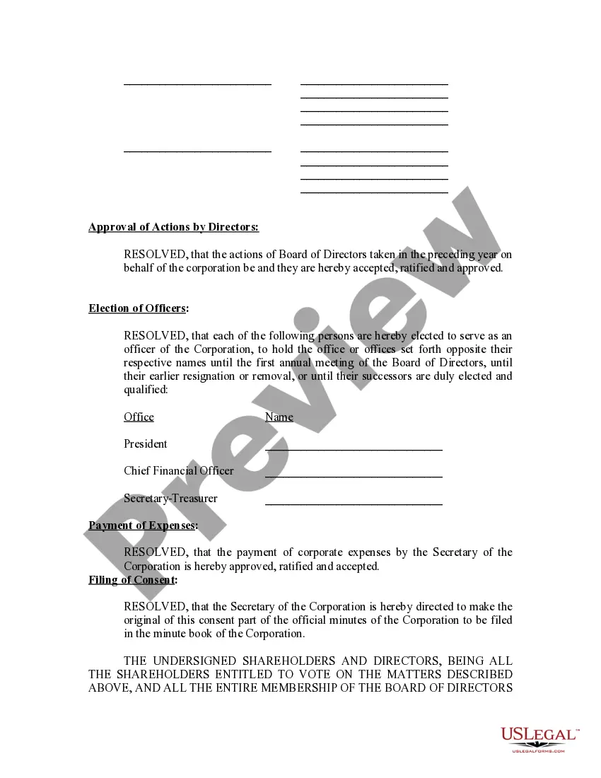 Preview Annual Minutes