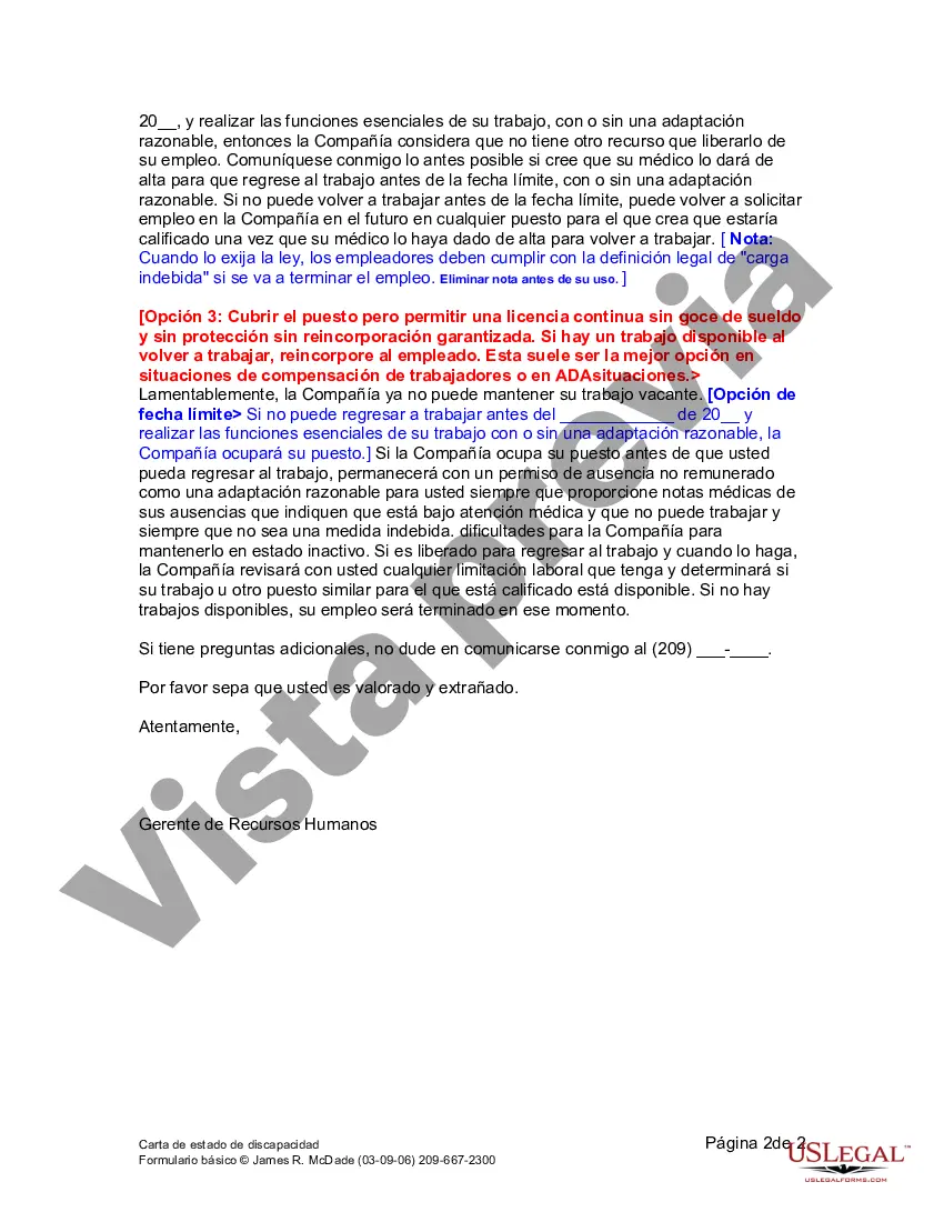 Preview Carta de estado de discapacidad