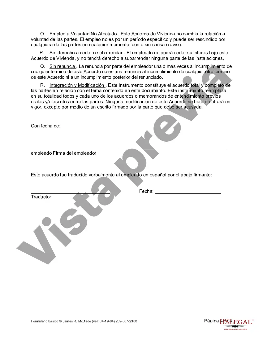 Preview Acuerdo de Beneficios de Vivienda