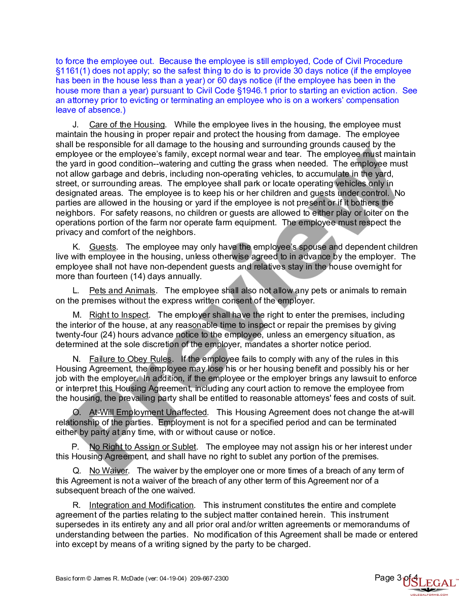 page 2 Housing Benefit Agreement preview