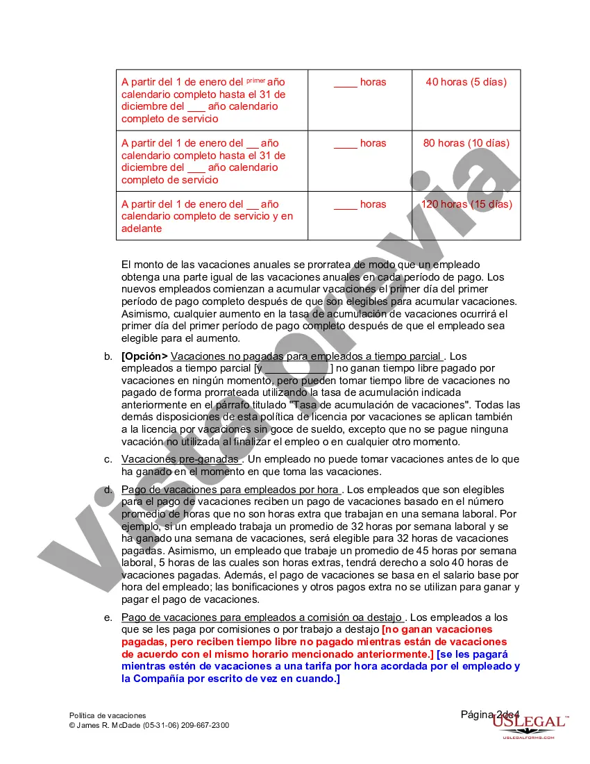 Preview Política de vacaciones