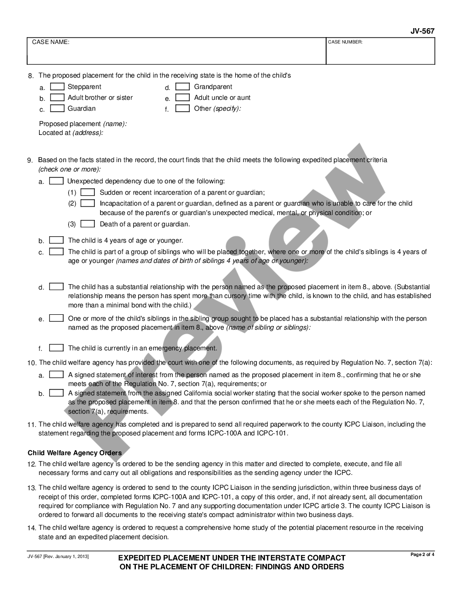 page 1 ICPC Priority - Findings and Orders preview
