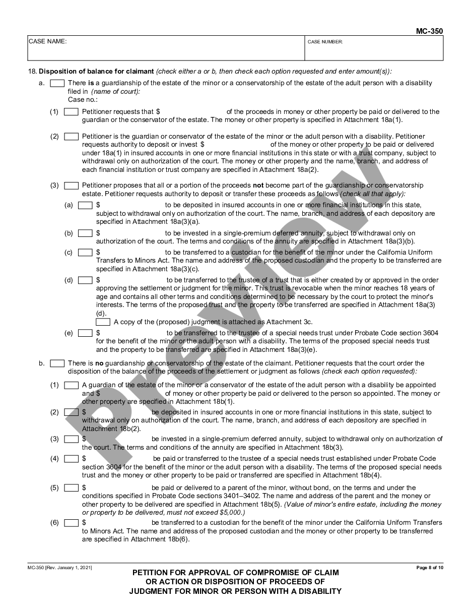 page 7 Petition to Approve Compromise of Claim preview