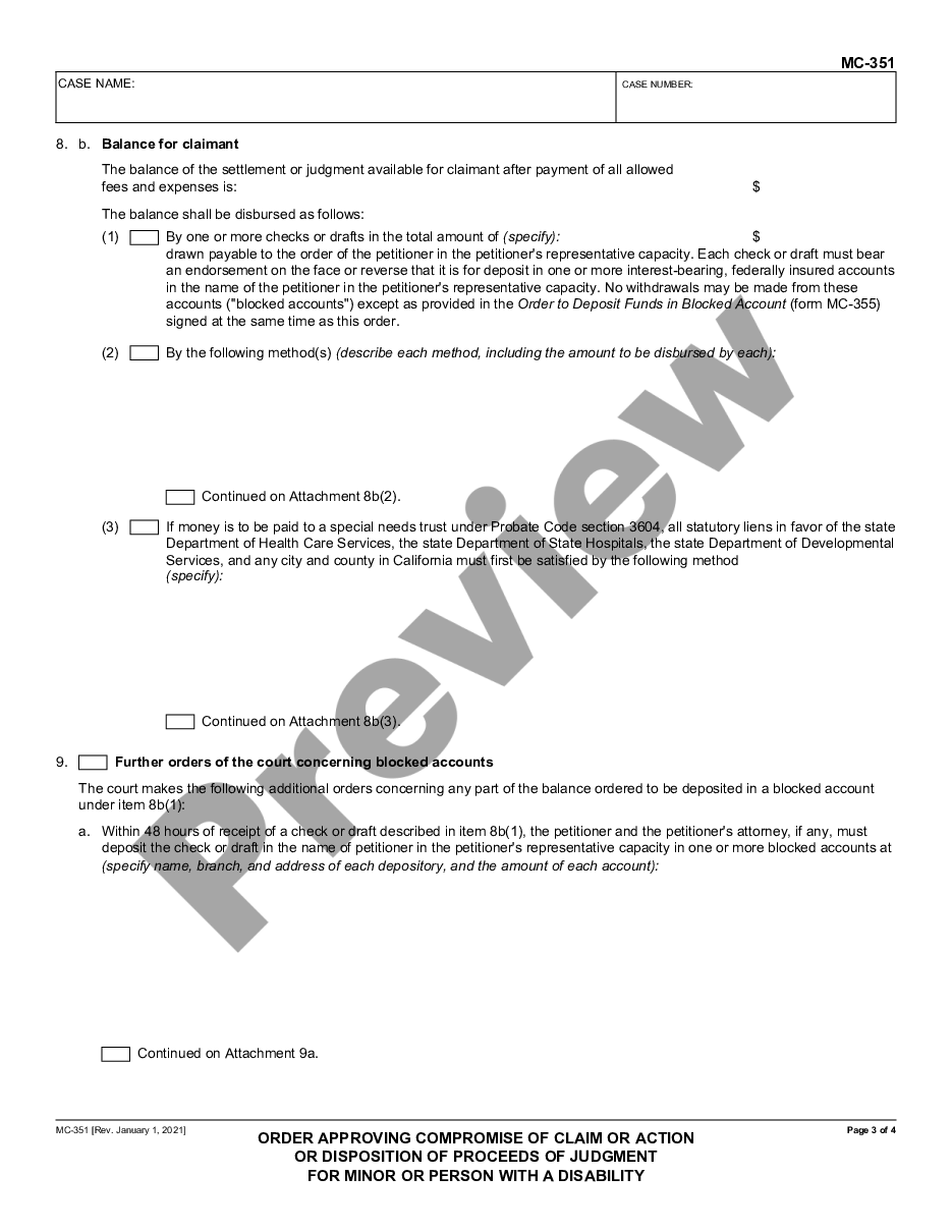 page 2 Order Approving Compromise of Claim preview