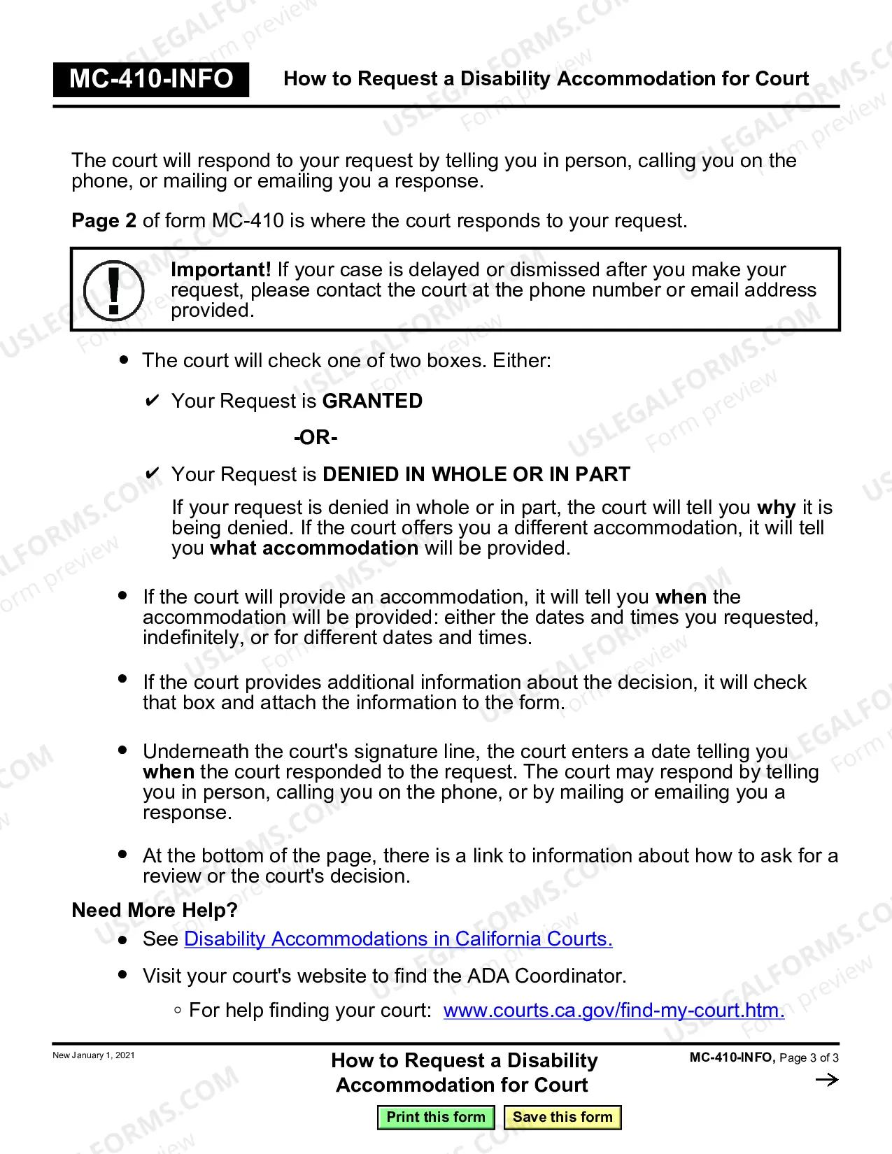 Preview How to Request a Disability Accommodation for Court