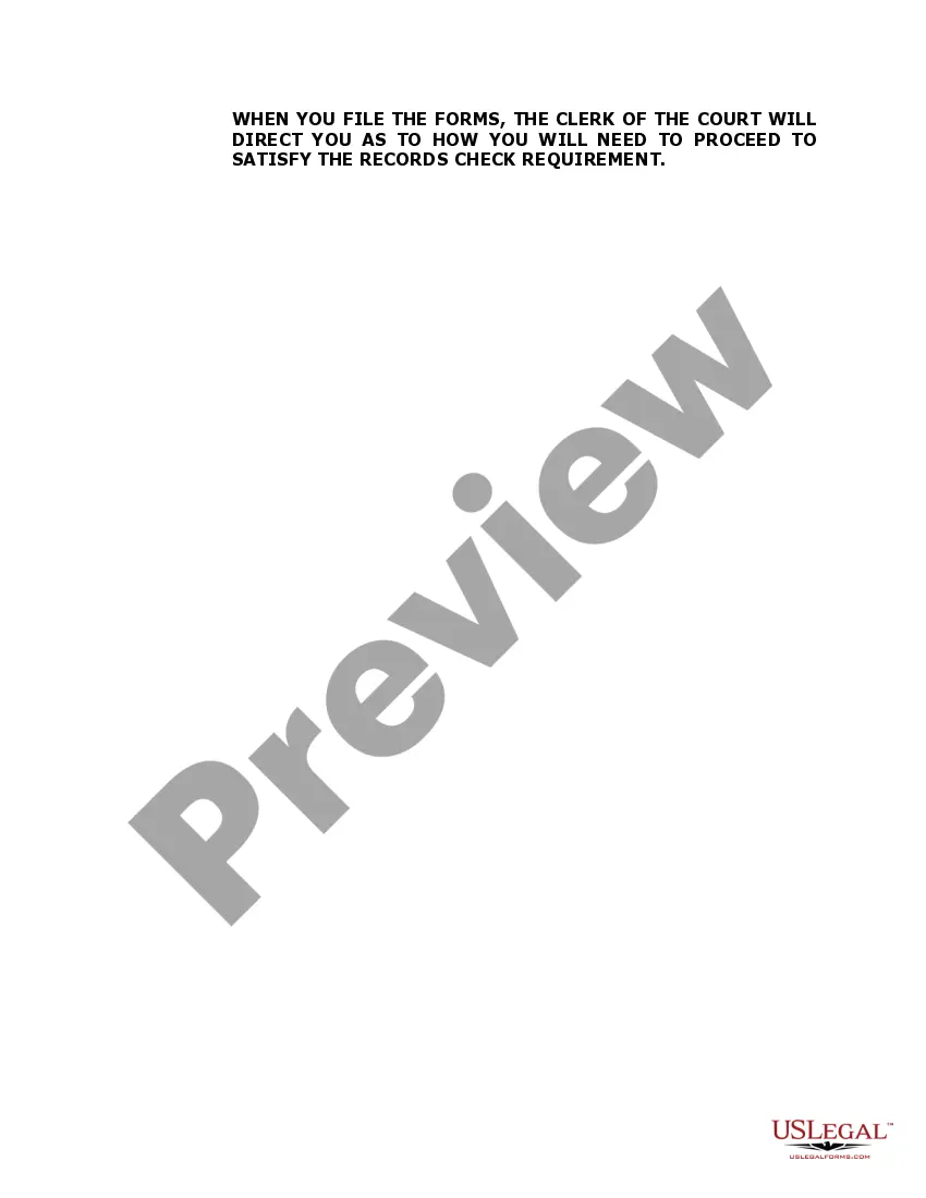 Preview California Name Change Instructions and Forms Package - Los Angeles County Only - Adult Only