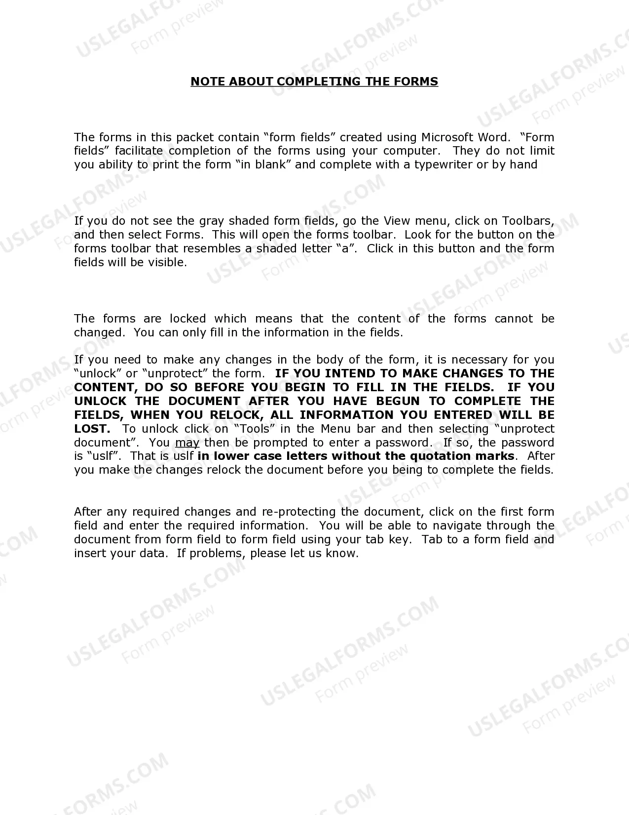 Preview California Name Change Instructions and Forms Package - Los Angeles County Only - Minor Only