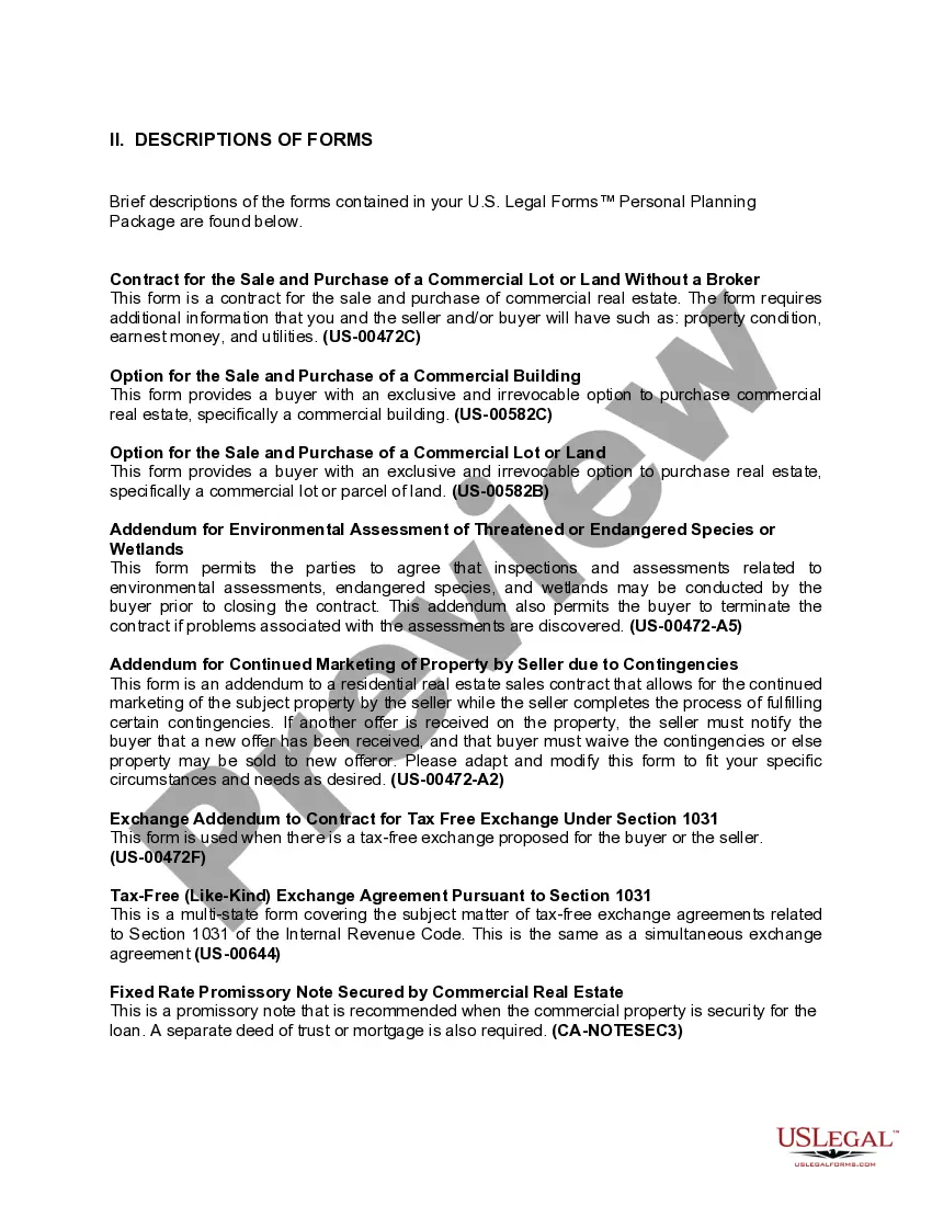 Get California Commercial Property Sales Package Preview California Commercial Property Sales Package