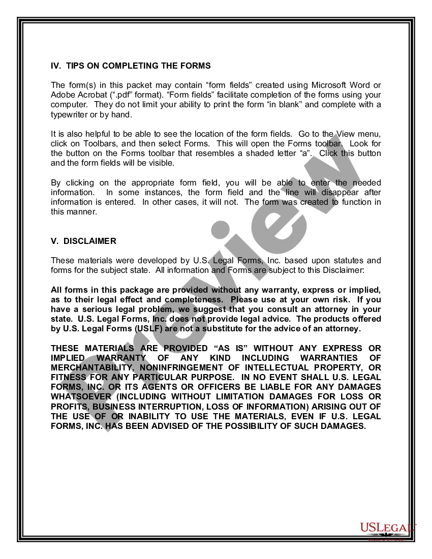 page 3 Tax Free Exchange Package preview