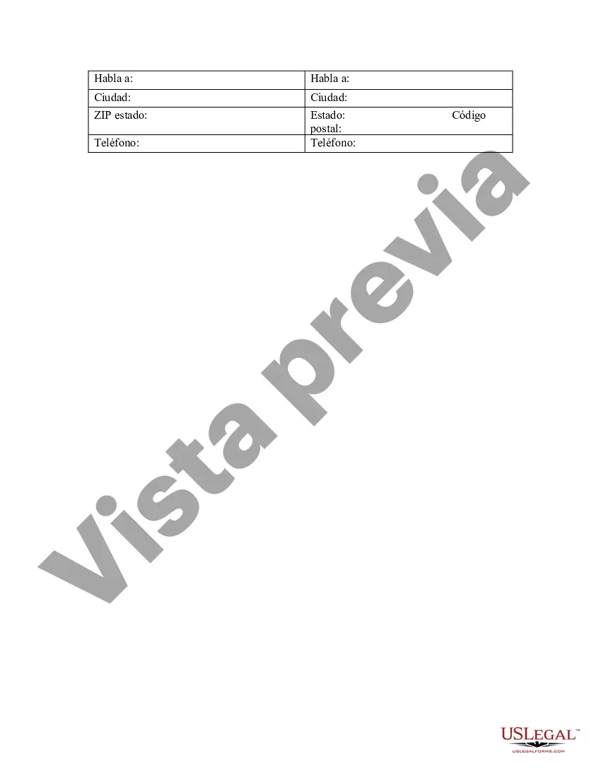 Preview Poder especial duradero para asuntos de cuentas bancarias