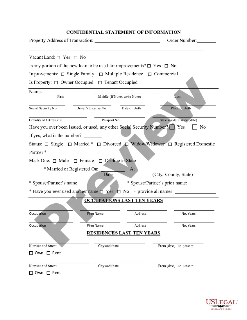 Form preview