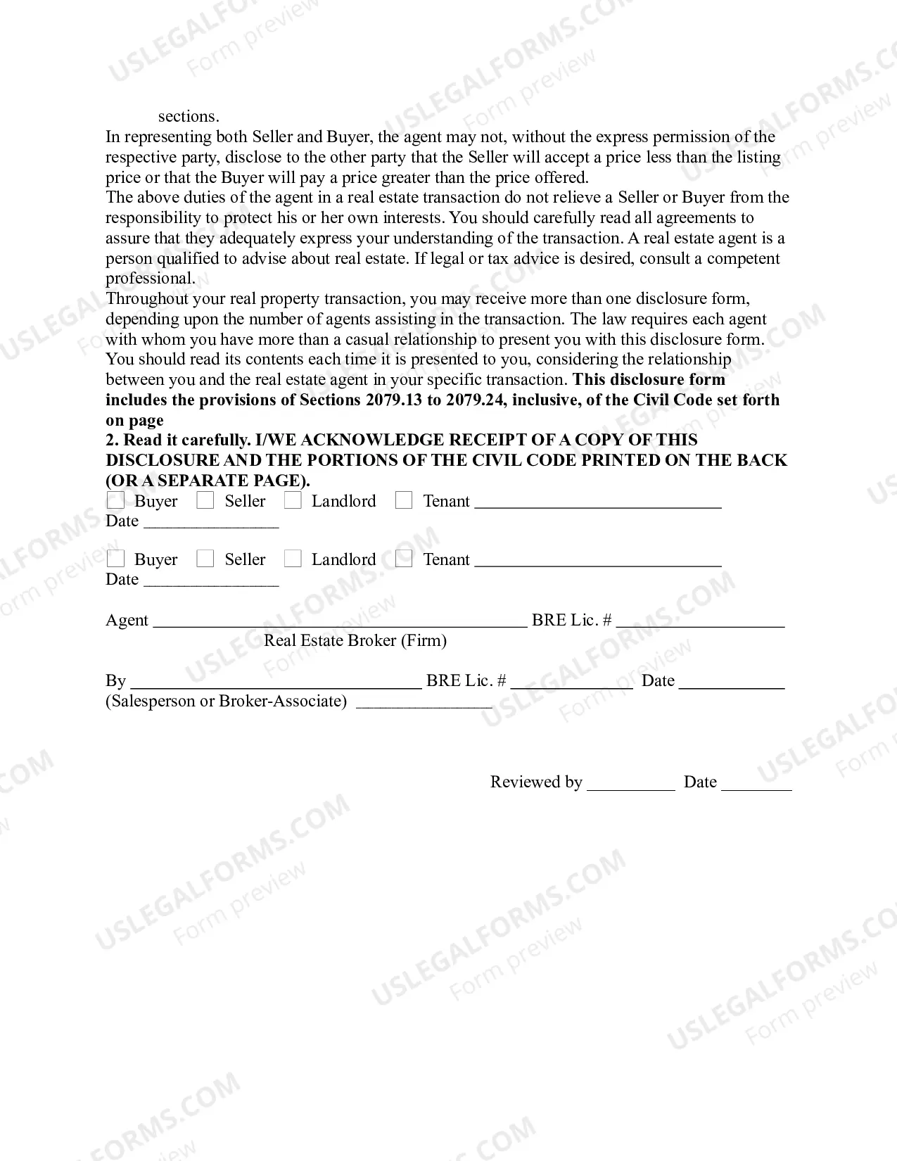 Preview Lease Listing Agreement - Exclusive Authorization to Lease or Rent
