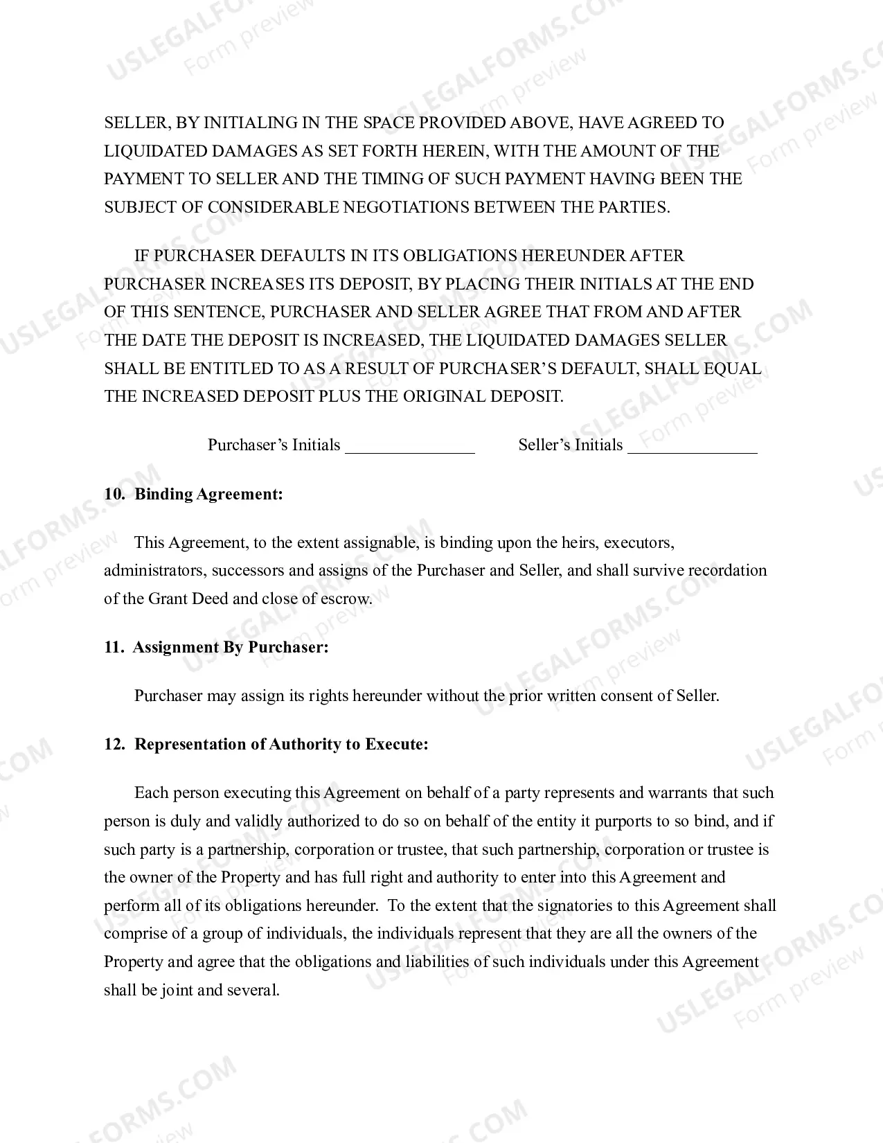 Preview Real Estate Purchase Agreement and Deposit Receipt