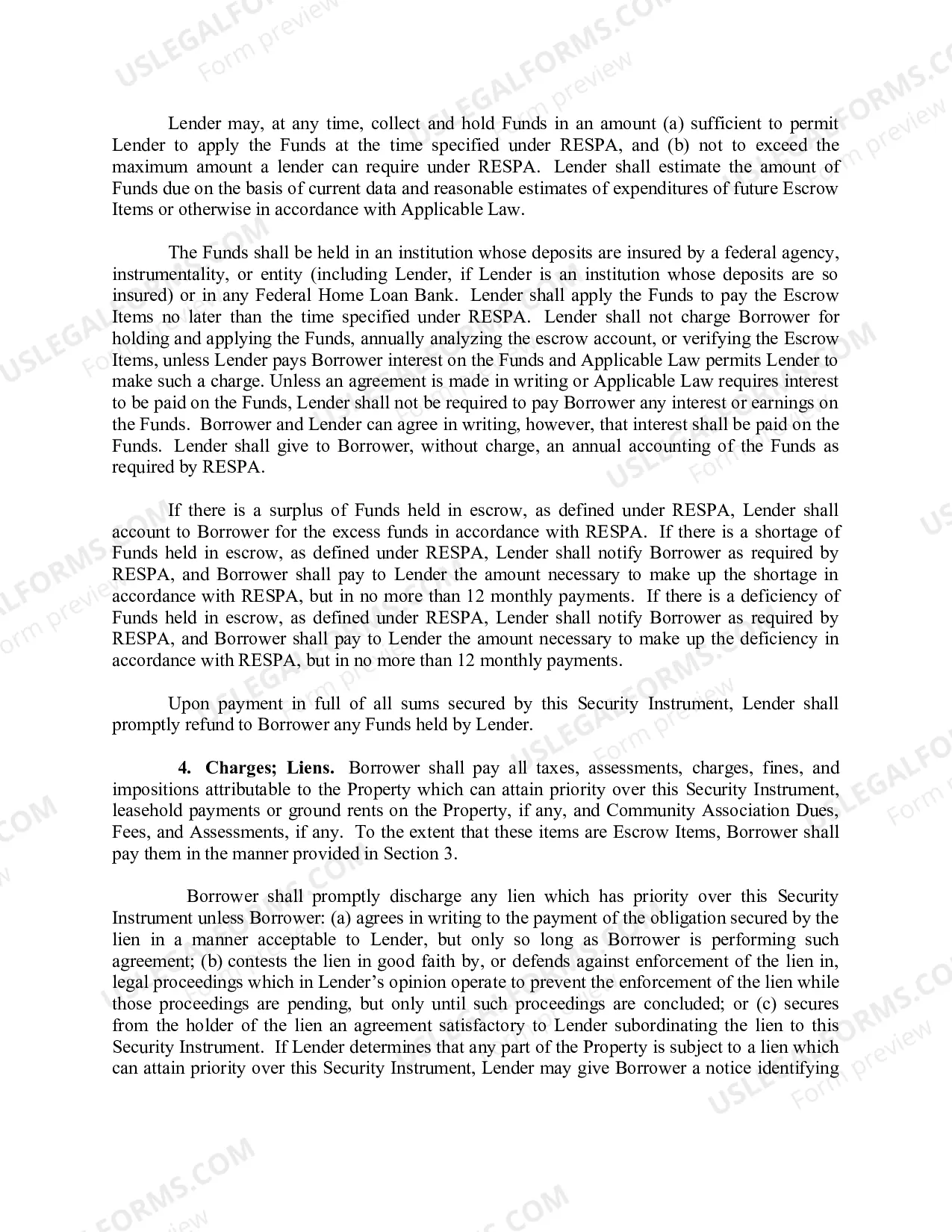 Preview General Deed of Trust