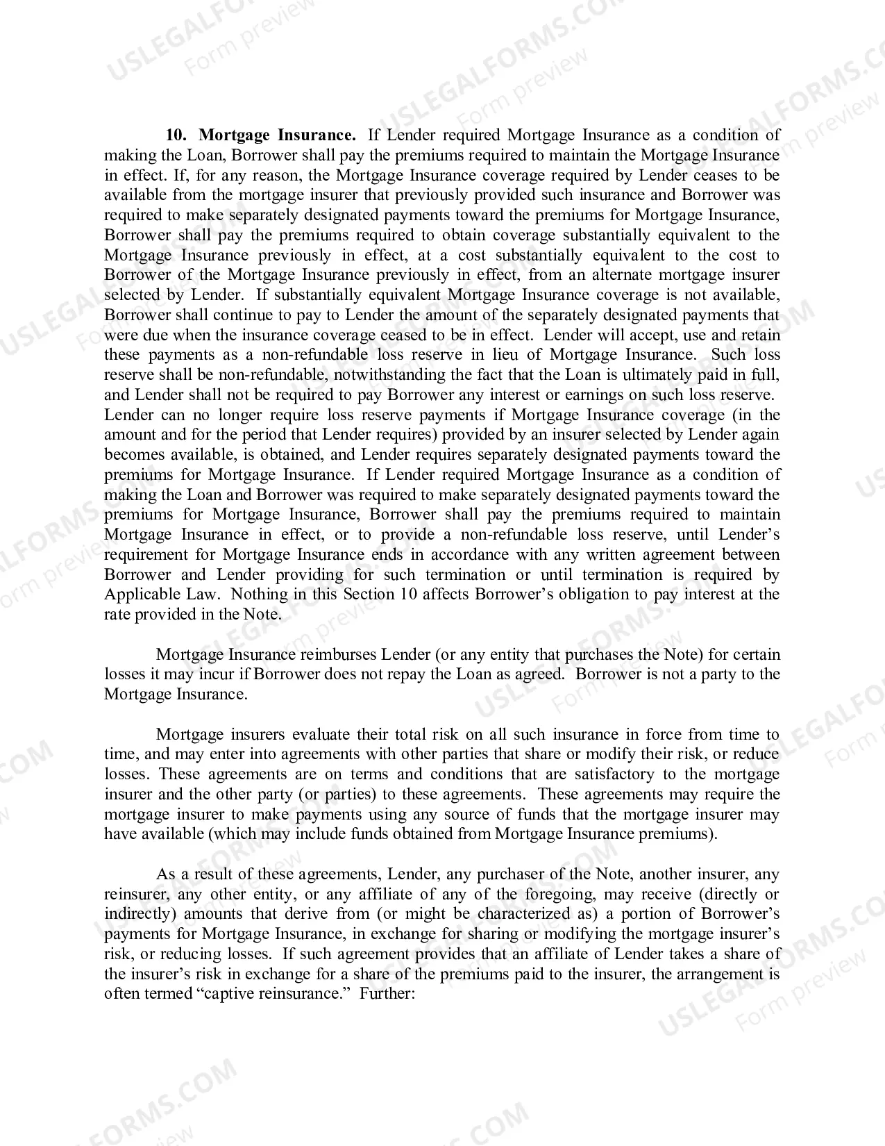 Preview General Deed of Trust