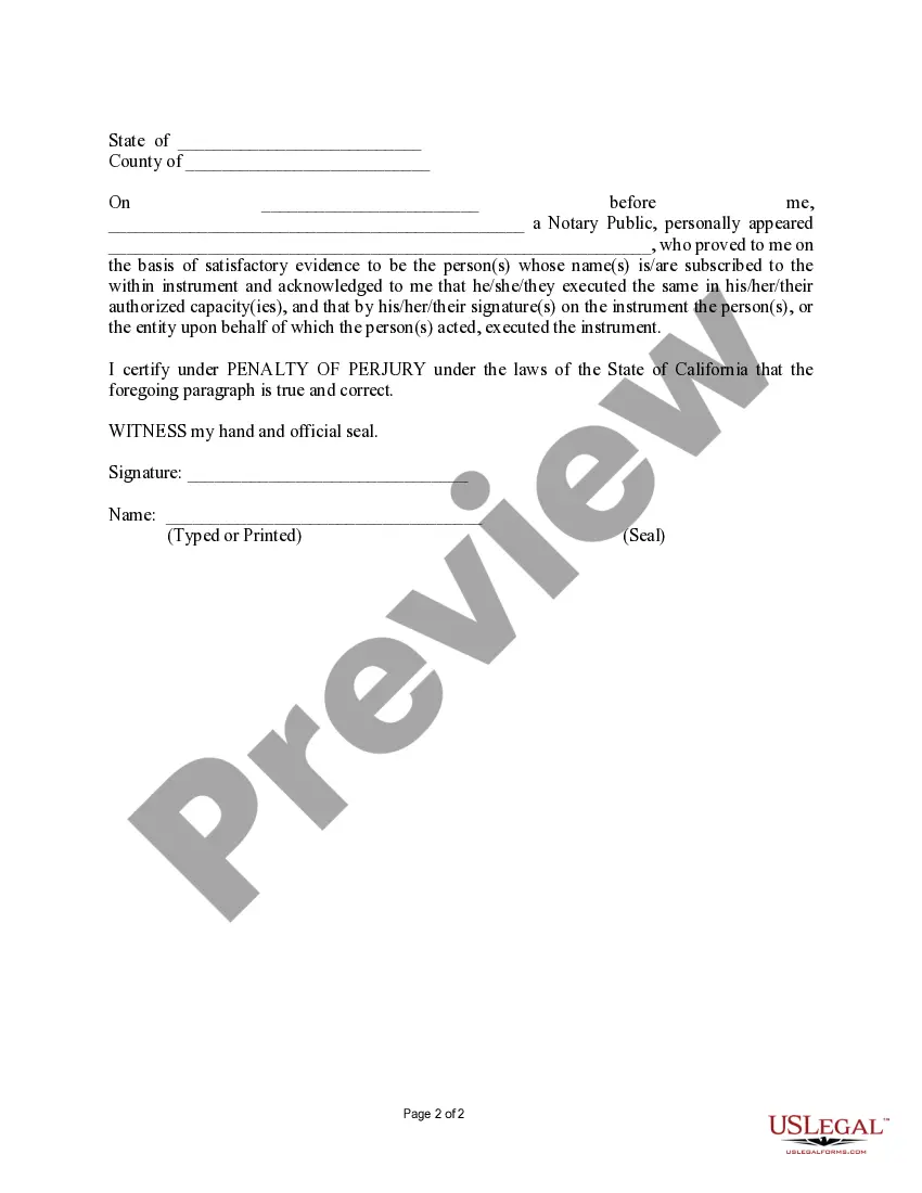 Preview Request for Copy of Notice of Default