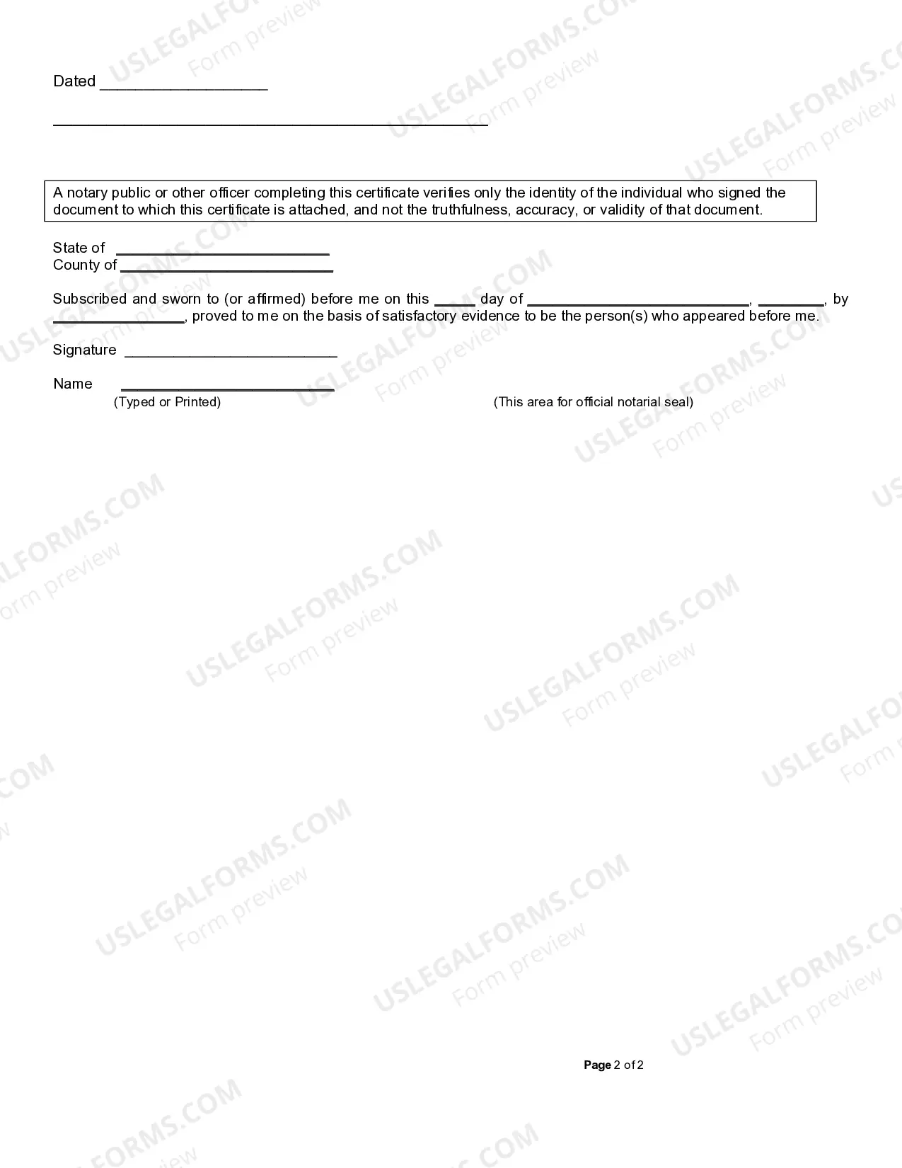 Preview Affidavit - Surviving Spouse Succeeding to Title Community Property