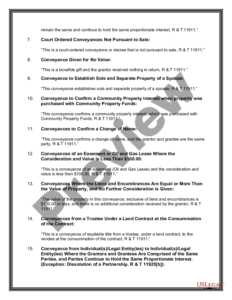 page 2 Request for Reconveyance of Deed of Trust by Corporation preview