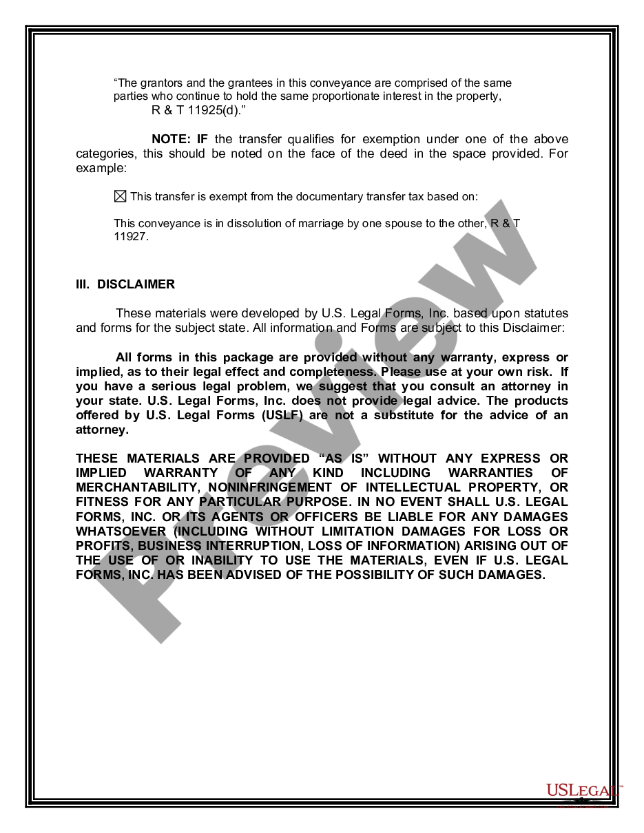 page 3 Request for Reconveyance of Deed of Trust by Individual preview