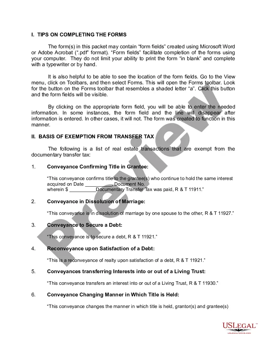 Preview Partial Release of Property From Deed of Trust for Individual