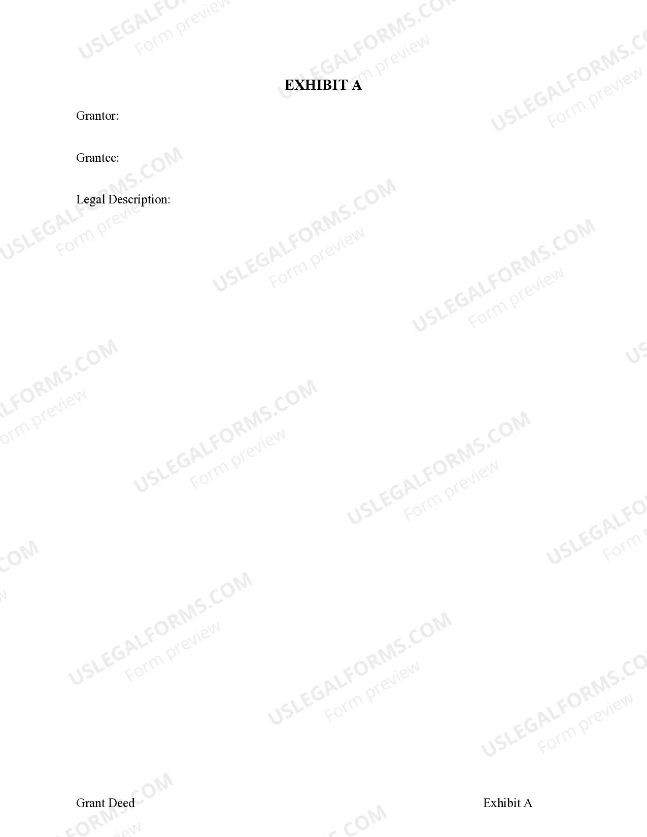 Preview Grant Deed - One Individual to Three Individuals as Joint Tenants