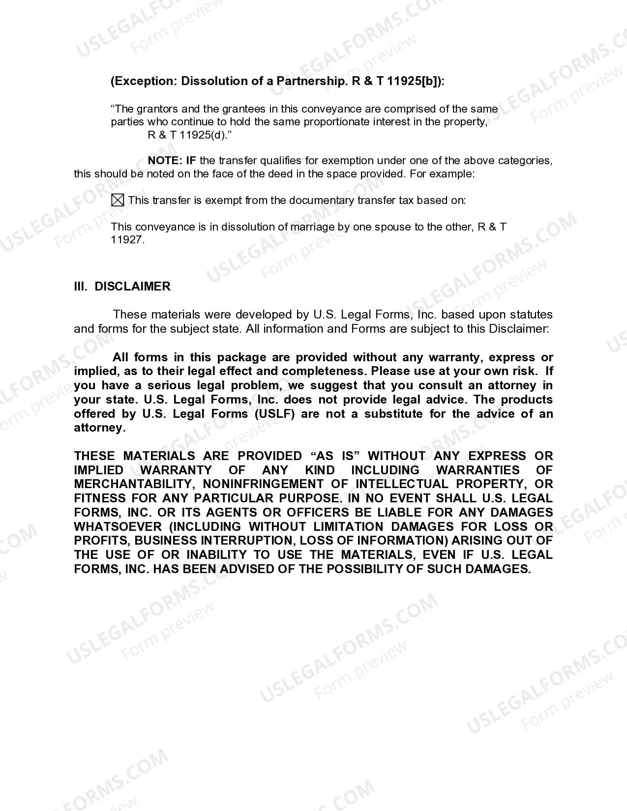 Preview Quitclaim Deed for Family Trust to Two Individuals as Joint Tenants