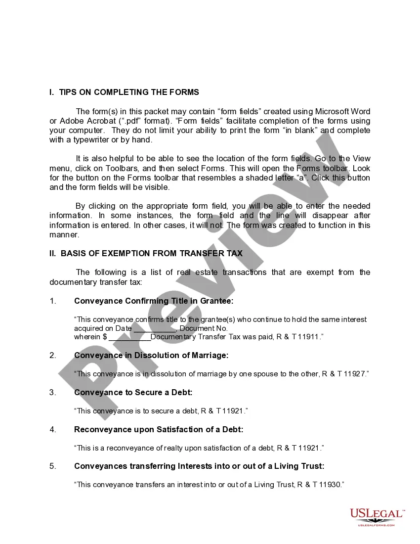 Get Severance Deed - Notice of Unilateral Severance of Joint Tenancy Preview Severance Deed - Notice of Unilateral Severance of Joint Tenancy
