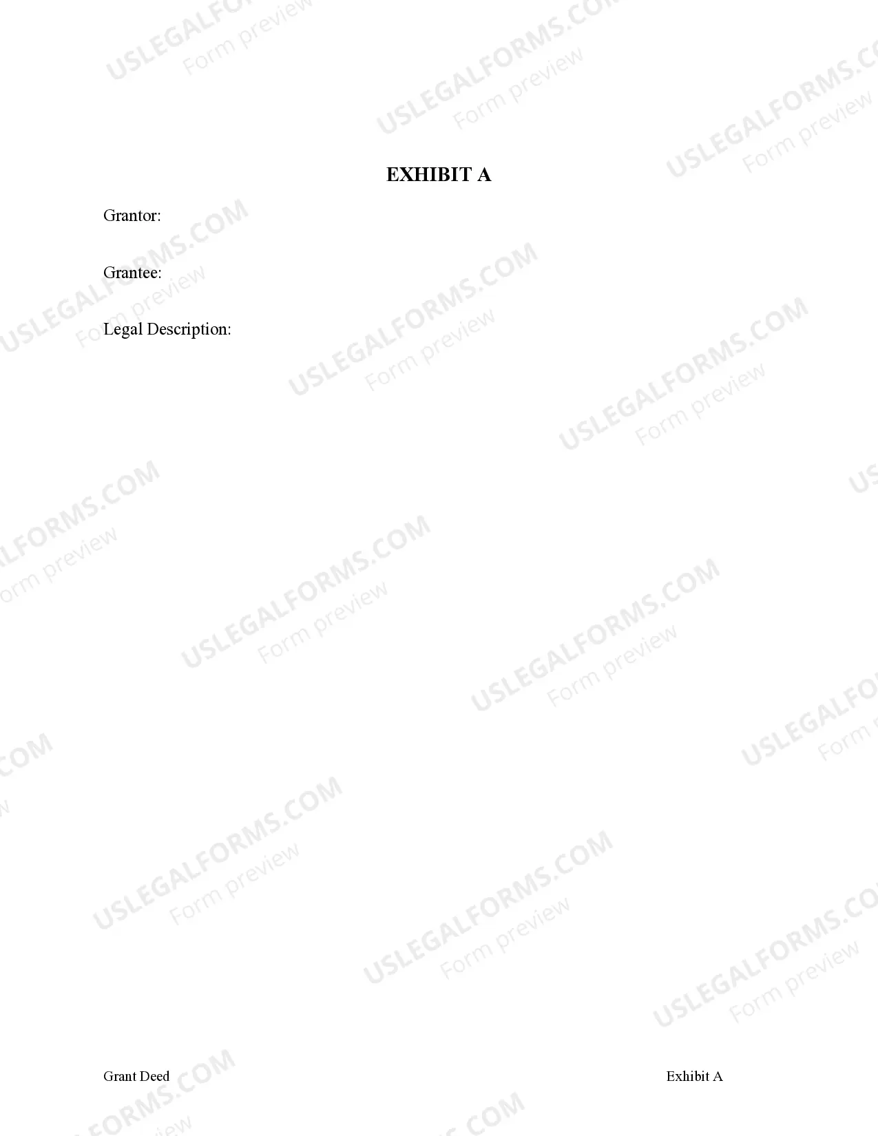 Preview Grant Deed - Trust to Individual