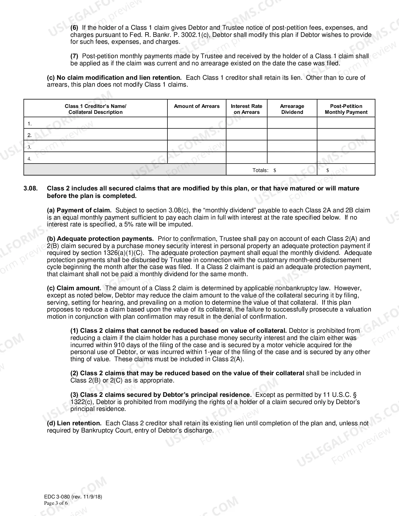 Preview Chapter 13 Plan (Effective 5-1-12)
