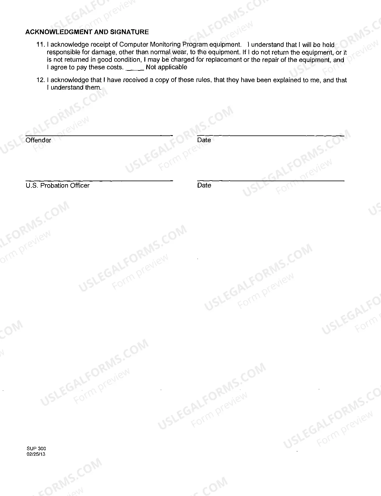 Preview Computer Monitoring Program Rules And Participant Agreement