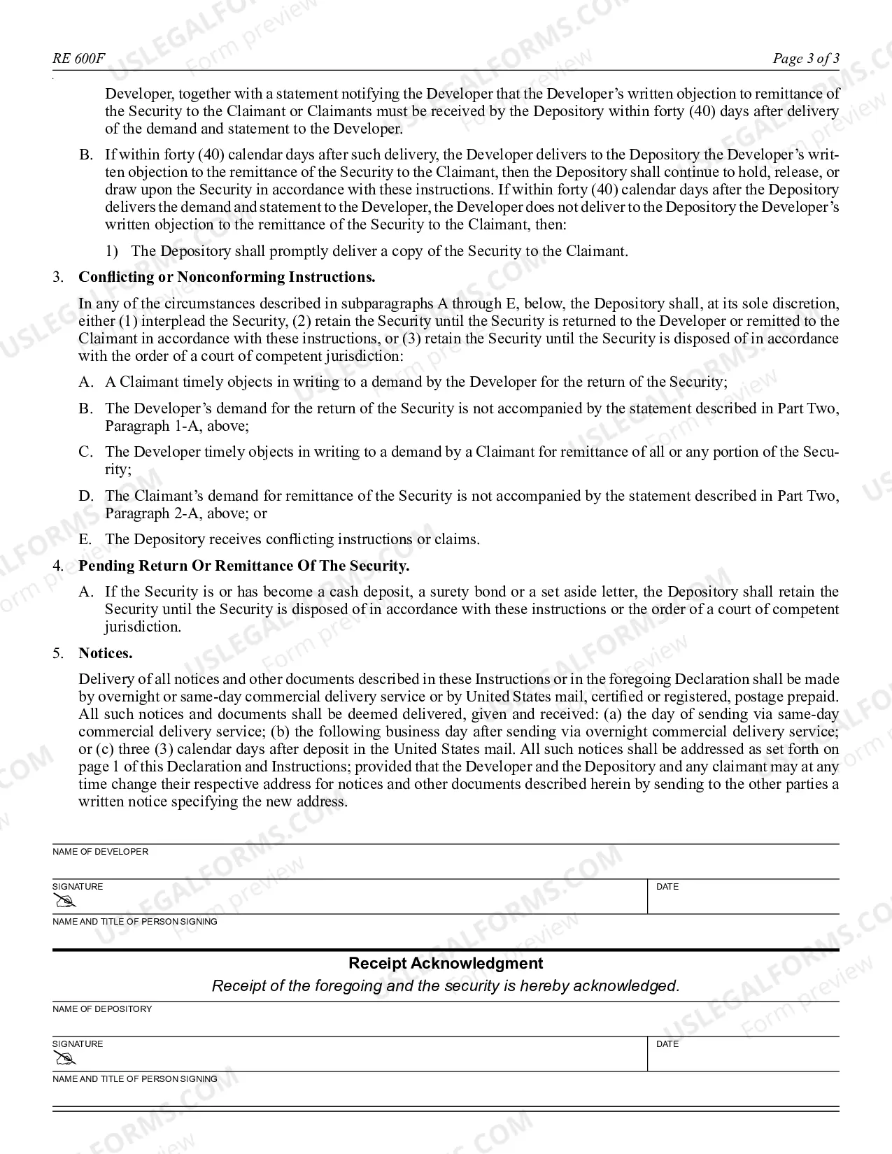 Preview Purchase Money Security Information