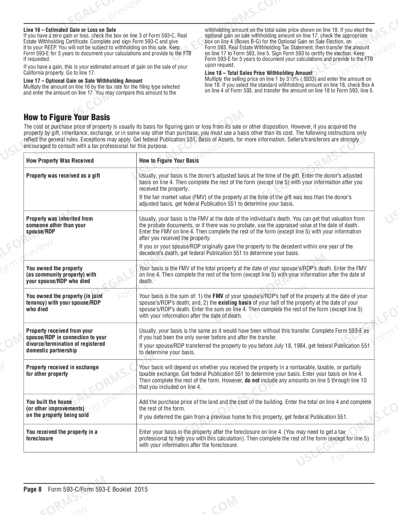 Preview Real Estate Withholding Certificate (2016)