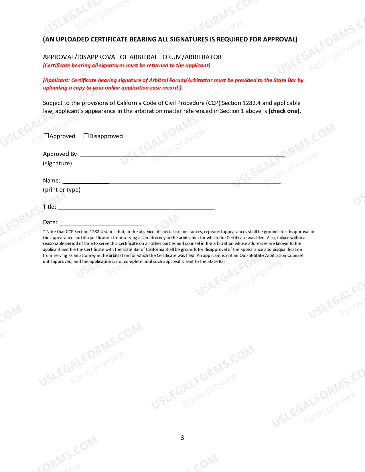 Preview OSAAC Certificate Application Form (Office Of Special Admissions)