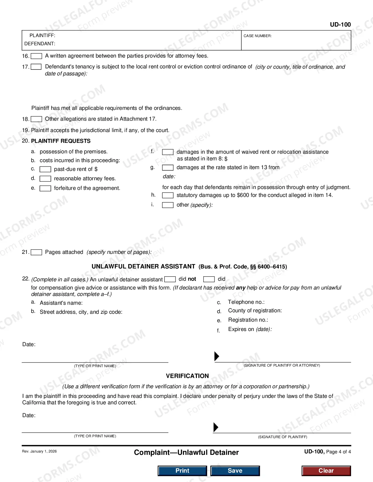 Preview Amendment To Complaint