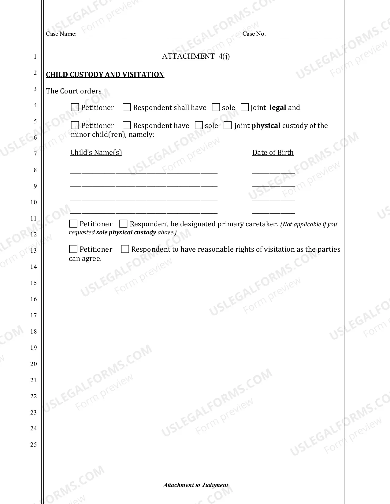 Preview Attachment To Judgments